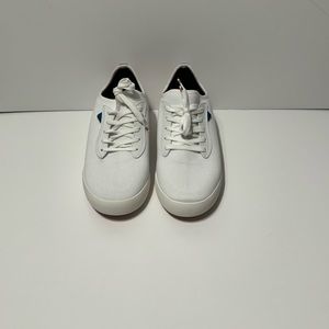 Vessi Weekend Sneaker White/Rhubarb Red Unisex Size M07 W08 Brand New